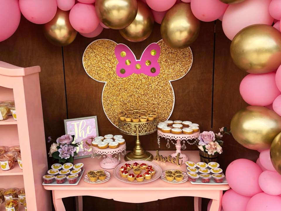 Examples of candy tables for children's parties