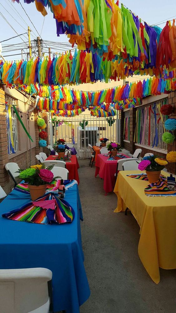 Mexican Theme Party Decoration