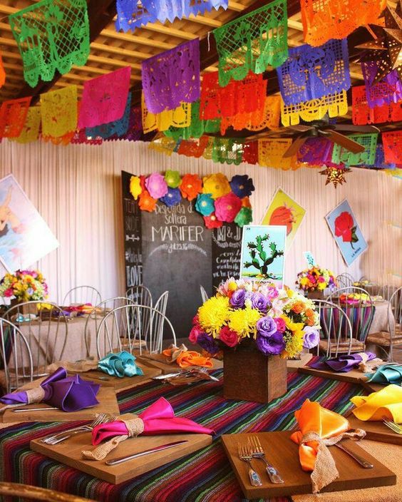 Mexican Theme Party Decoration