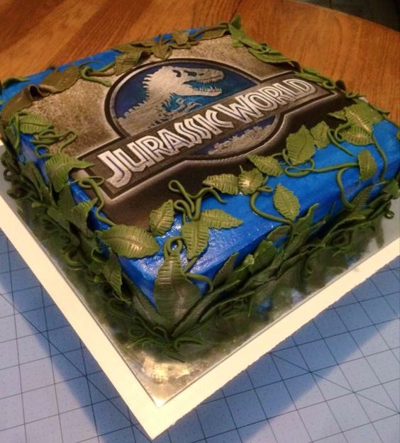 Jurassic world cakes