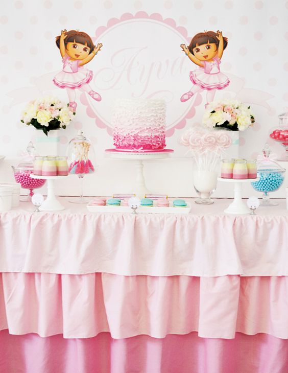 ideas for party girl 3 years