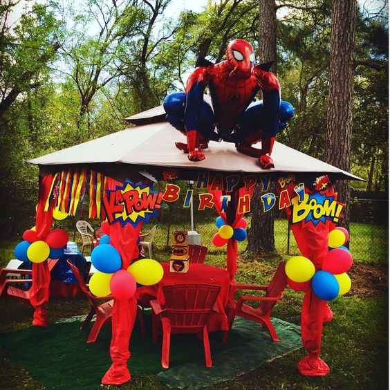 Spider-Man Decoration for Children's Parties