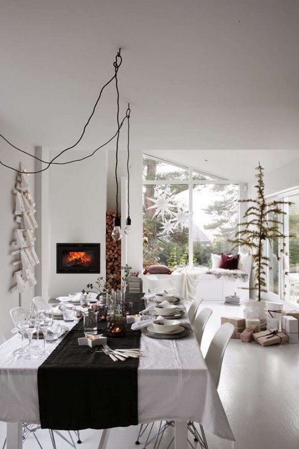 Nordic style for the Christmas table