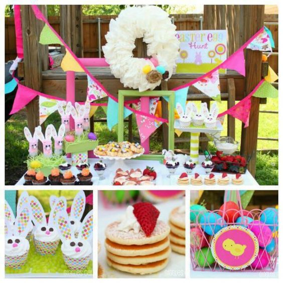 Ideas to decorate a children's rabbit party