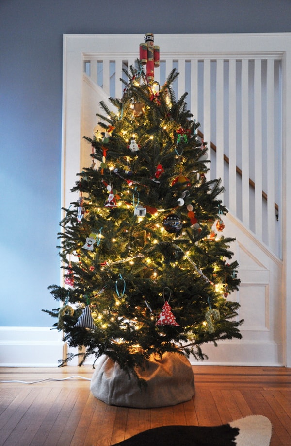 Original decoration for the Christmas tree