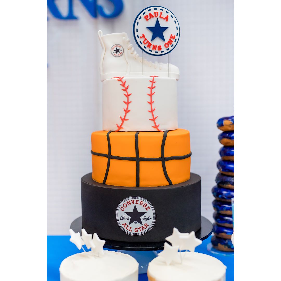 birthday cake for sports party