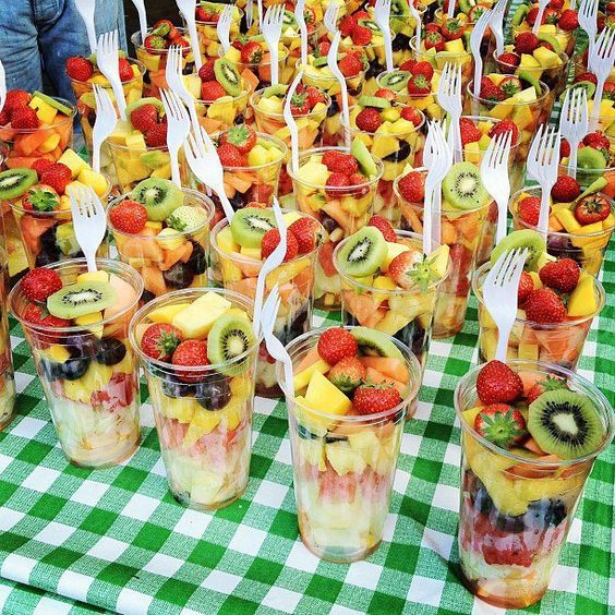 12 Ideas Of Fruit Decorated Dessert Tables