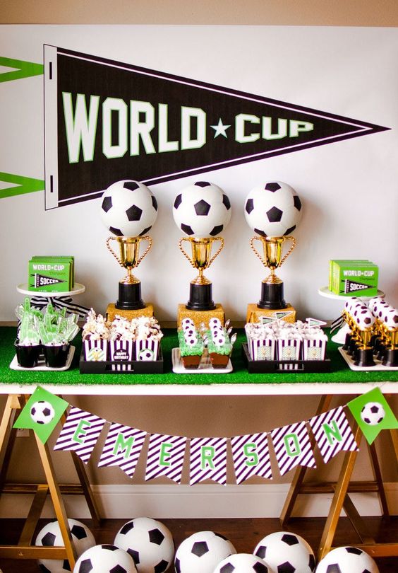 decorations for football party 