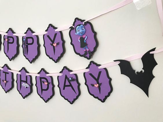 Vampirina Birthday Decoration