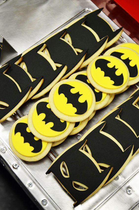 Sandwiches for batman party
