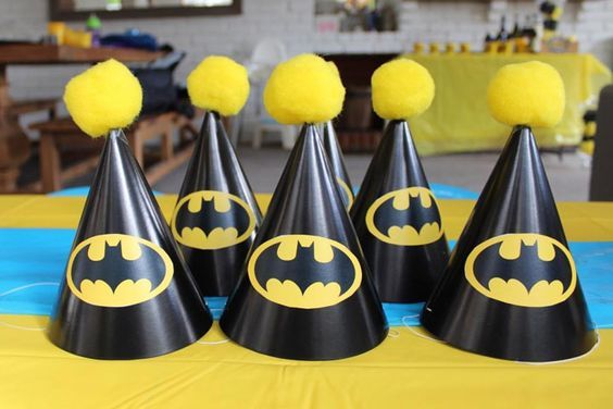 Personalized details for batman party