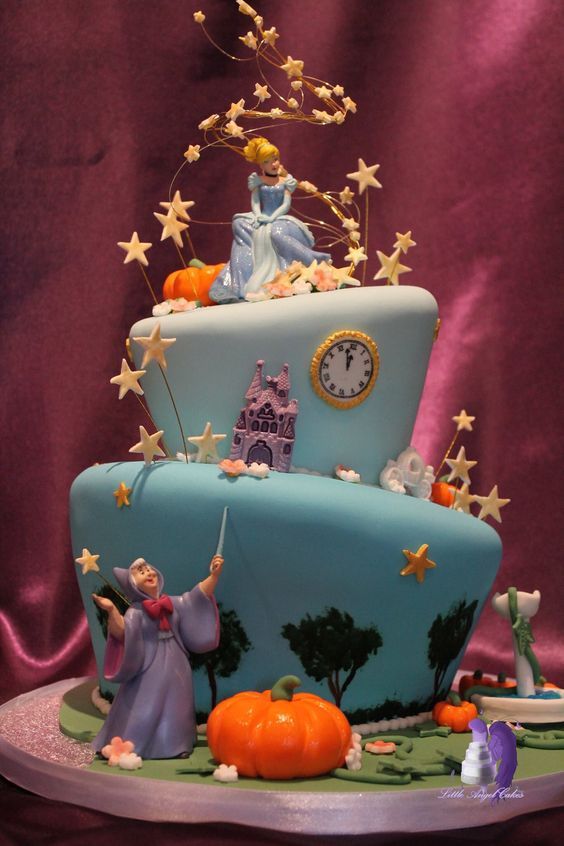 Cinderella birthday cake