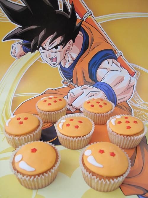 Goku party sandwiches