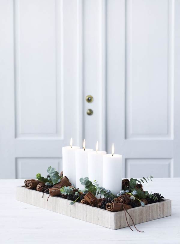 7 great ideas for Christmas centerpieces