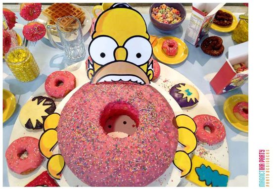 Simpsons Party Decoration