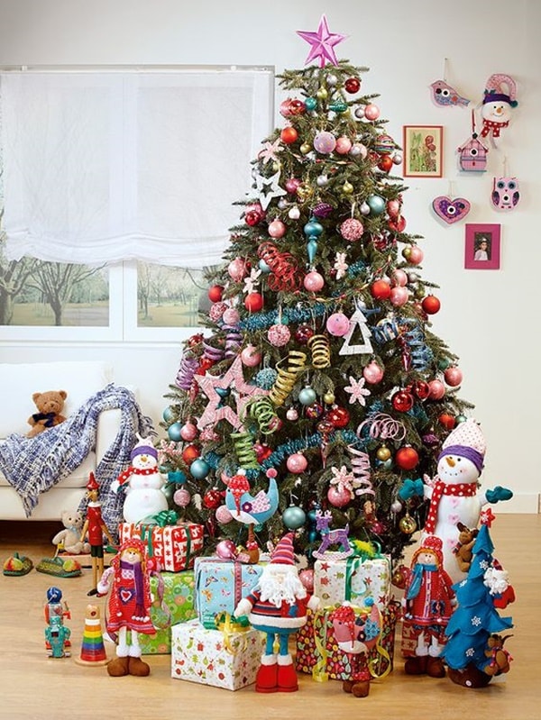 Colourful Christmas decoration