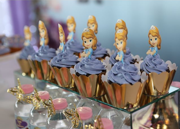Desserts for Princess Sofia's party