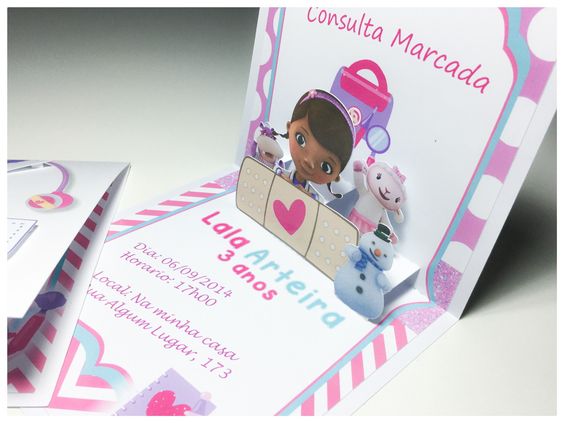 Doctor Toys Invitations