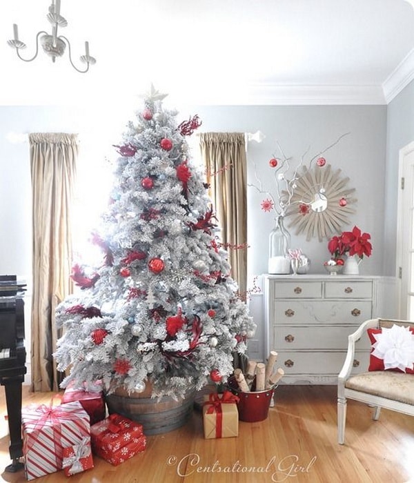 Ideas to decorate Christmas in silver color