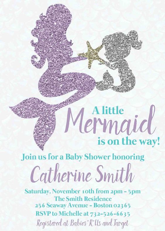 Mermaid Baby Shower