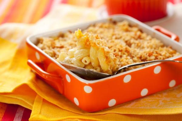 What food to serve in a shake - Simple and cheap shake pillow: macaroni gratin