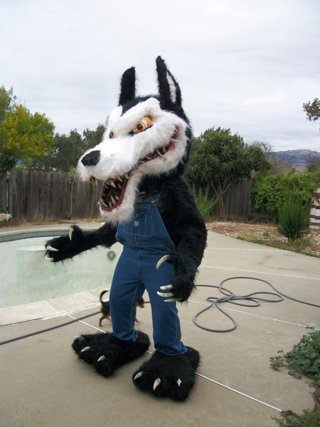 big wolf halloween costume