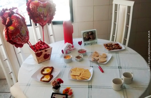 Birthday surprise for husband: Breakfast