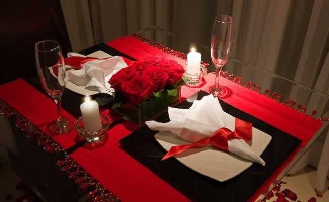 Birthday surprise for husband: Romantic dinner 