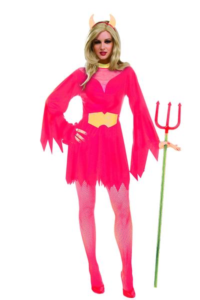 Devil Costume: Pink