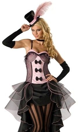 Magic costume: Black and pink