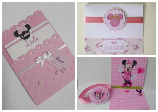 Minnie pink invitations are very delicate