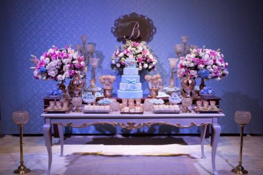 How to organize a 15th birthday party: Blue and pink theme