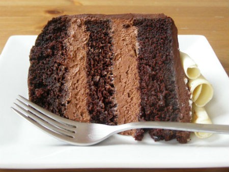 Birthday Cake Filling: Chocolate Cream