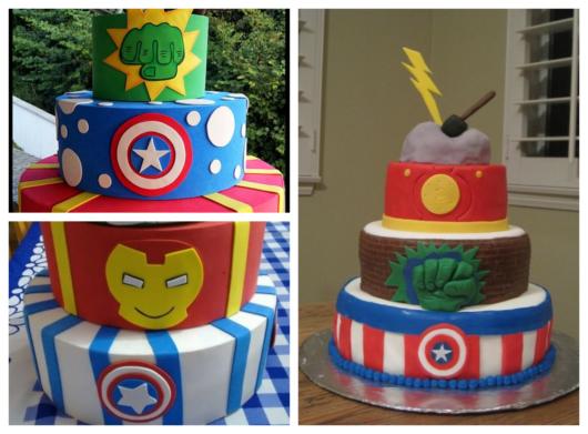 Avengers cake decorating ideas
