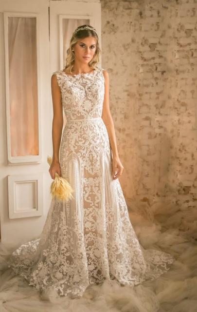 Wedding Dress for Day Wedding: Rustic Lace Dress