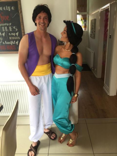 fantasy Aladdin and Jasmine