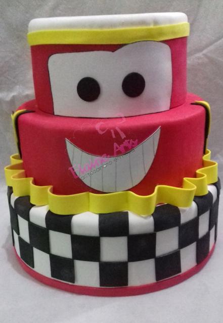 Custom biscuit cake and with several molds