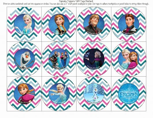 Frozen party printable kit