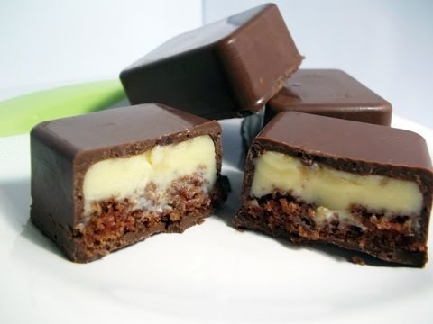 Chocolate truffle bonbon cake with white chocolate