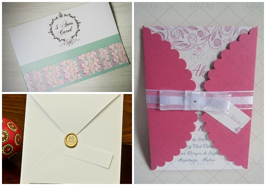 Envelope for inspirations invitation