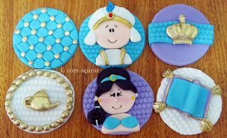 Cupcakes from the movie Aladdin.