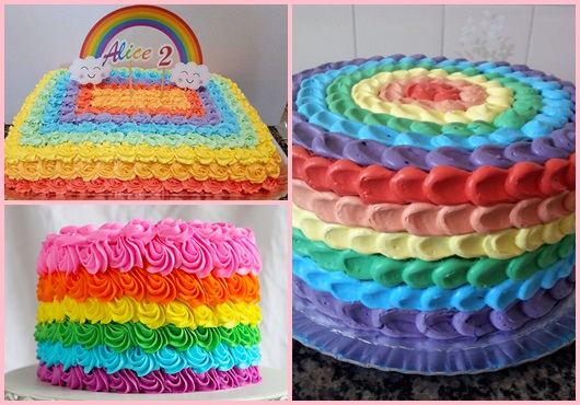 Colorful cake inspirations