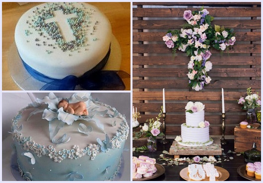 Christening decoration: Cake templates to get inspired