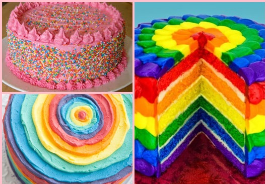 Colorful cake inspirations