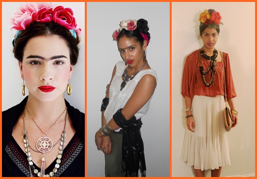 Fantasy frida kahlo: inspirations