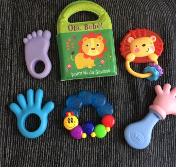 Unisex gift for baby teether