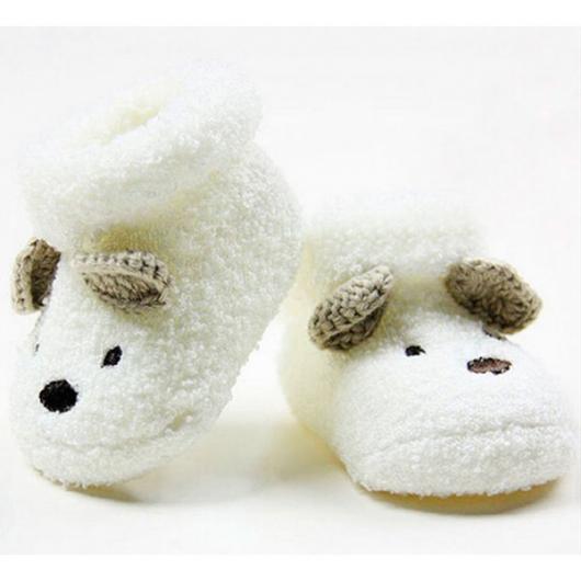 Unisex gift for baby teddy shoes