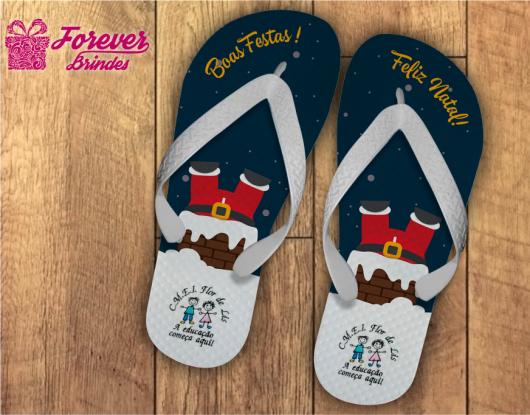 Unisex gift for Christmas personalized slipper
