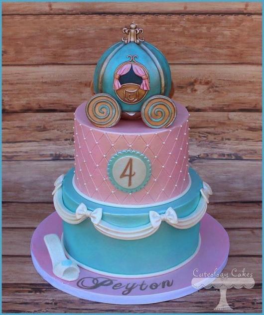 Cinderella's beautiful cake