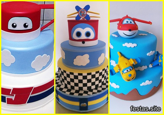 Super Wings Cake Inspirations